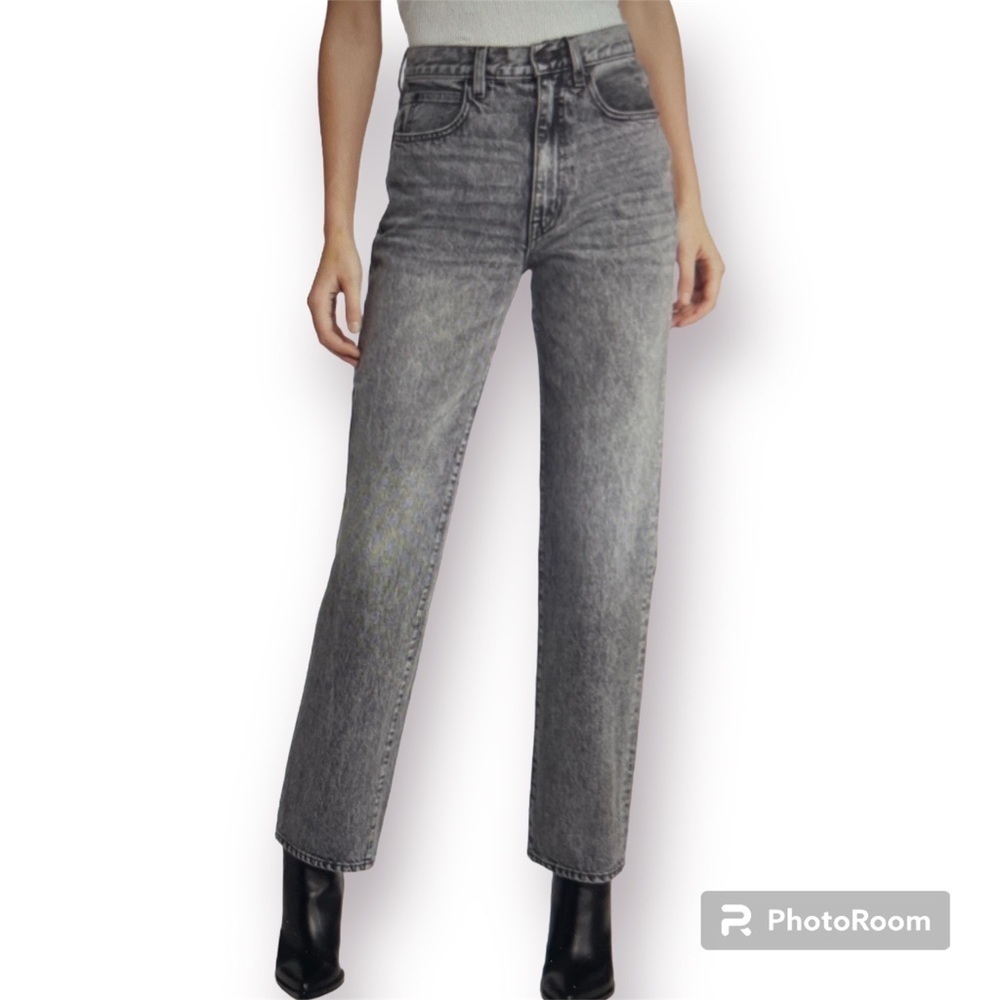 Elie Tahari Gray Straight Leg Jeans – Size 4